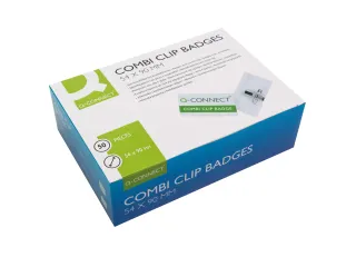 Badge Met Combiklem 90x54mm Doos 50 Stuks - 4