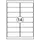 Etiket Quantore 99.1x38.1mm Wit 1400 Stuks
