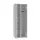 kleding-/wasgoedkast,RAL 7035,HxBxD 1800x600x500mm,2vak,draaigrendel