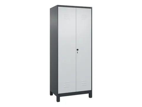 PBM-locker,HxBxD 1950x800x500mm,2vak,vak B 400mm,draaigrendel
