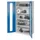 Materiaalkast Vensterdeuren 1950x1000x600mm 4legborden Ral5010