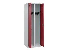 locker voor scheiding van kleding,HxBxD 1850x600x500mm,2vak