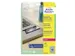 Etiket Avery L6129-20 rond 30mm zilver 960stuks