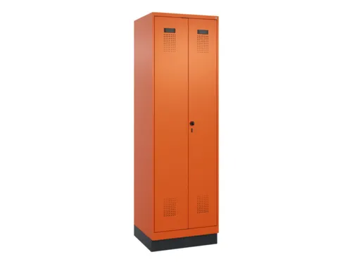 locker voor scheiding van kleding,HxBxD 1950x600x500mm,2vak