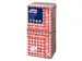Tork 509350 Lunchservet Red Check 32,8x32,5cm