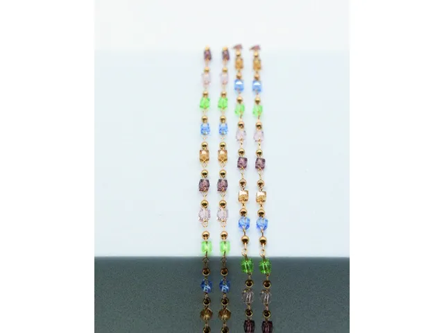 Brillenketting I Need You assorti multicolor 4 stuks