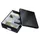 Sorteerbox WOW Click & Store 281x100x370mm zwart 85% gerecycled karton