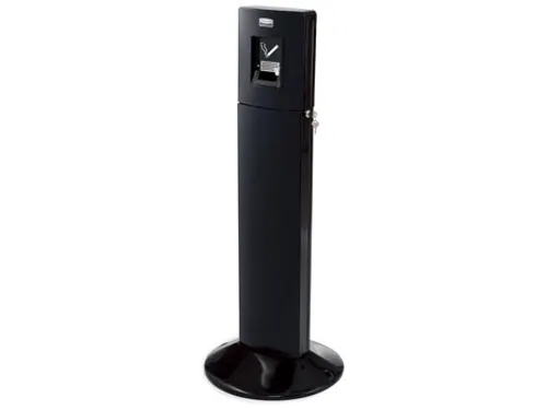 Rubbermaid peukenzuil Metropolitan 43x109 cm zwart