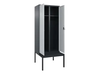 locker voor scheiding van kleding,HxBxD 2120x800x815mm,2vak - 2