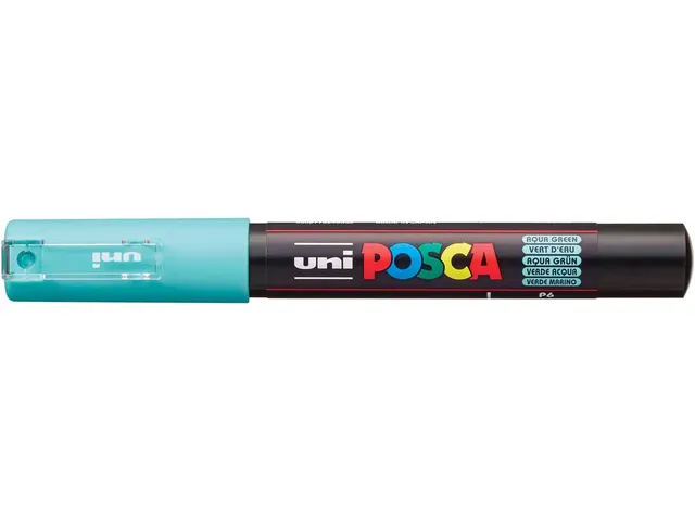 Uni POSCA marqueur peinture PC-1MC, 0,7 - 1 mm, vert d'eau