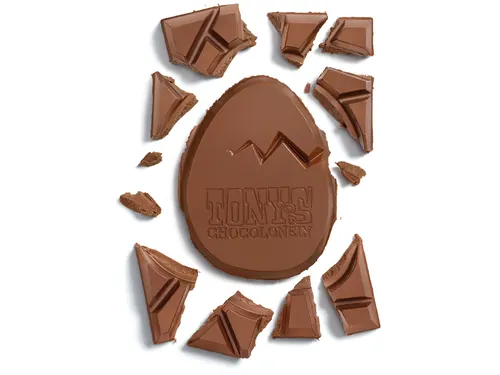 Chocolade Tony's paasreep melk amandelspijs noot