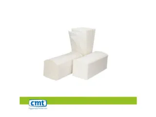 CMT Handdoekpapier M-vouw Eco recycled 2-laags wit 25x150 Stuks - 2