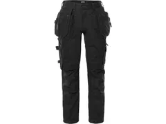 Fristads Craftsman Stretch 2533 werkbroek voor P/COT, zwart, maat 34,