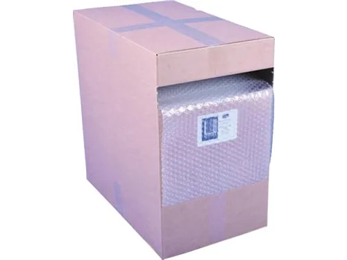 Luchtkussenfolie 2-Laags in Dispenser 285mmx50m Nop 10mm