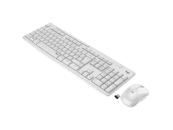 Logitech MK295 Silent Wireless QWERTY Toetsenbord + Muis Wit