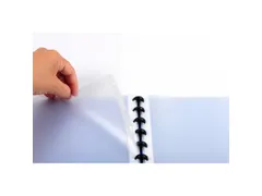 Showalbum PP ring 30 tas A4 blauw