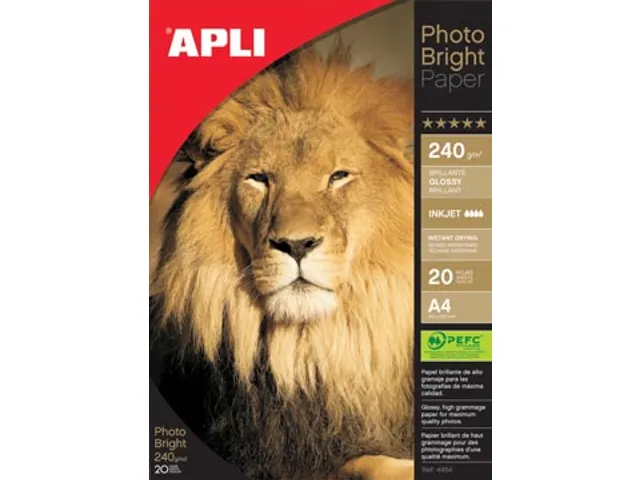 Apli Fotopapier A4 Photo Bright 200 Gram