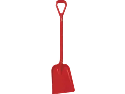 Hygiene 5625-4 schop D-grip, rood steel 104cm, standaard blad 33
