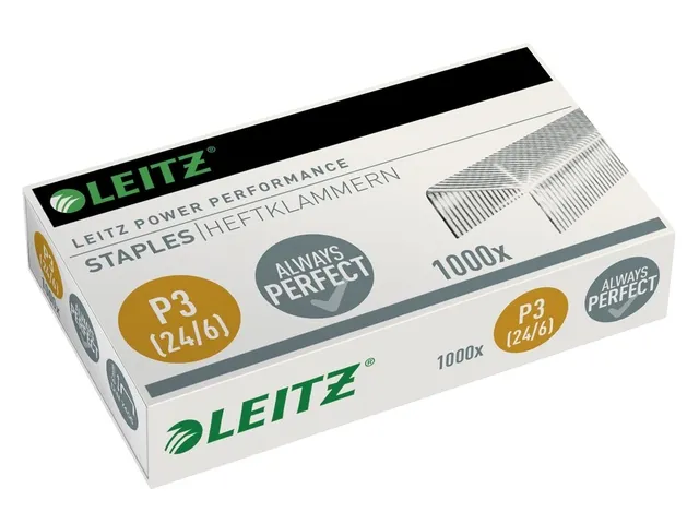 Nieten Leitz 5570 P3 24/6 verzinkt 1000 stuks