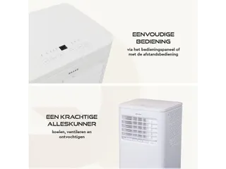 Airconditioning BRASQ MAC9000 9000 BTU wit - 5