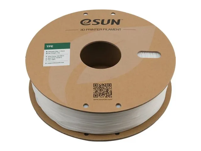 eSUN 3D printer Filament eFLEX TPU-87A 1,75mm Naturel 1kg