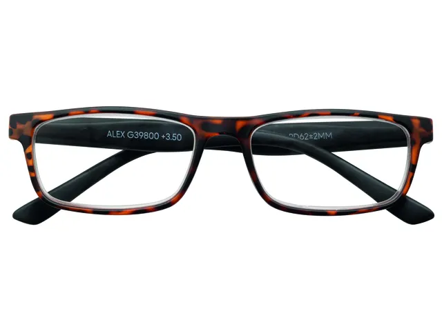 Lunettes de lecture I Need You +1.00 dpt Alex Havane-noir