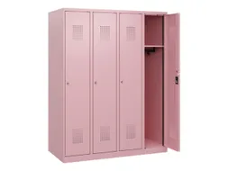 schoollocker,HxBxD 1530x1200x500mm,4vak,vak B 300mm,cil.-slot