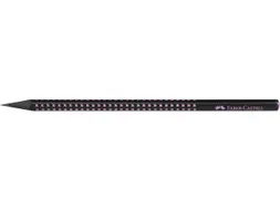 Potlood Faber-Castell grafiet Grip Sparkle Midnight rose