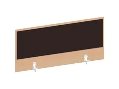 baliepaneel,v. bureau,aanbouw achter,B 1000mm,NE-esdoorn,BN2036-bruin