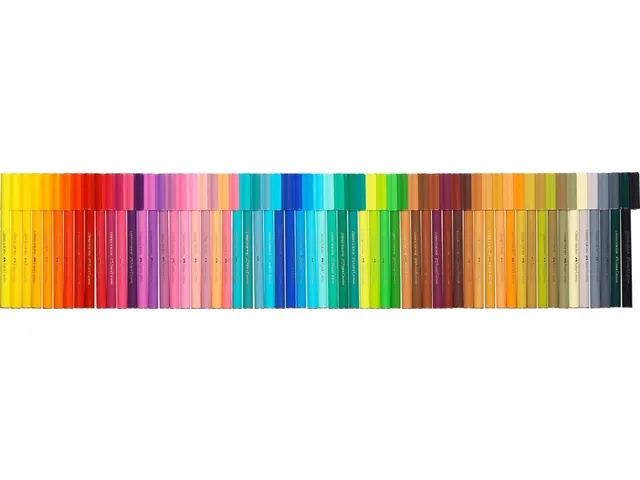 Kleurstiften Faber-Castell Connector assorti koffer à 60 stuks