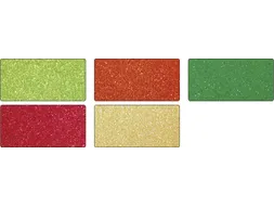Glitterkarton Folia 50x70cm 300gr 5 vel oriental assorti