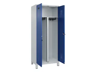 PBM-locker,HxBxD 1950x800x500mm,2vak,vak B 400mm,draaigrendel - 1