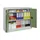 Vouwdeurkast 1000x1200x400mm 2legborden Verzinkt Ral7035 Front Ral6011