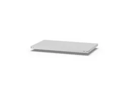 legbord,v. antibacteriële stelling,BxD 1000x500mm,staal,wit