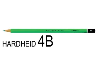 Potlood Bic Criterium 550 zeshoekig 4B - 2