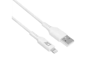 Kabel ACT USB 2.0 naar Lightning laad -en data 1 meter - 2
