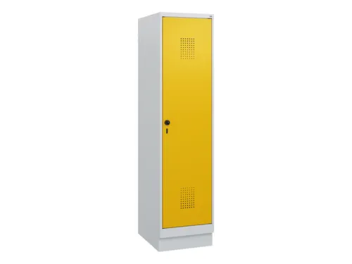 schoollocker,HxBxD 1630x400x500mm,1vak,vak B 400mm,draaigrendel,sokkel