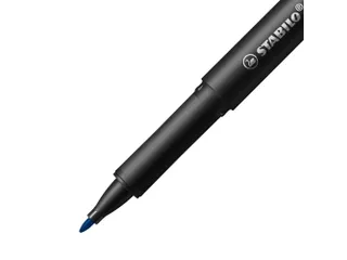Fineliner STABILO dr!ver medium punt 0.8 mm Blauw - 3
