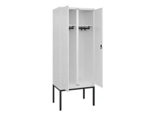 locker voor scheiding van kleding,HxBxD 2120x800x500mm,2vak - 2