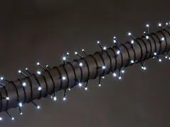 Luna LED - 12m - 160 Leds - WIT - Groene Kabel - Modulator - 24 V