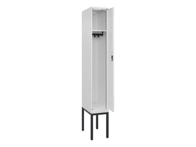locker,HxBxD 2120x300x500mm,1vak,vak B 300mm,cil.-slot,voetonderstel