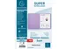 100 dossiermappen SUPER 250 24x32cm-Ivoor