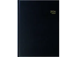 Agenda 2027 Brepols Bremax Santex A4 1dag/1pagina 4 kolommen zwart