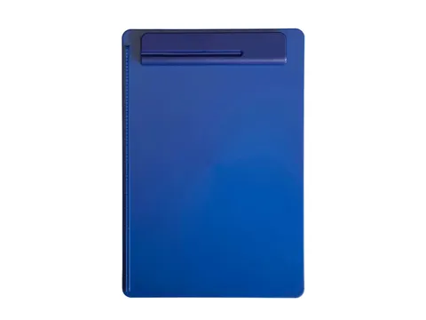 Klembord MAULgo uni PS kunststof A4 staand Blauw