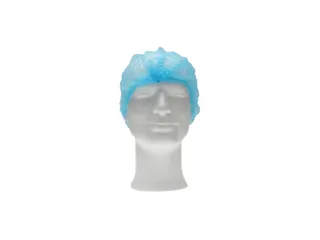 Haarnet CMT clip non-woven M 50cm PP blauw 100 stuks - 2