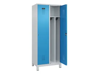 locker voor scheiding van kleding,HxBxD 1950x800x500mm,2vak - 1