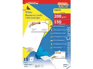 Decadry Visitekaarten TopLine 85x54 mm - 1