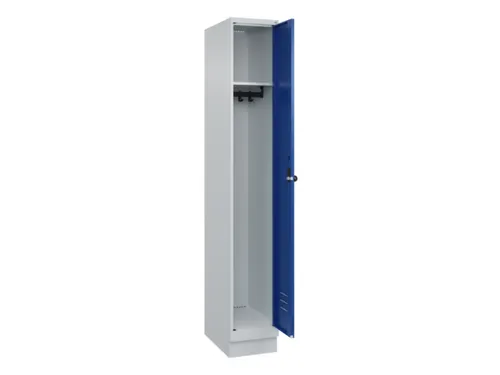 locker,HxBxD 1950x300x500mm,1vak,vak B 300mm,draaigrendel,sokkel