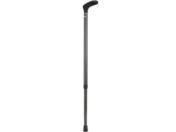 Wandelstok Able2 opvouwbaar carbon soft handvat zwart