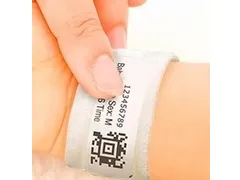 Zebra Polsband LB2-BABY-P 35x140mm Zacht Schuim 100 Stuks